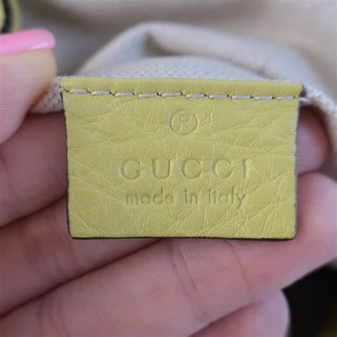 gucci tag not working|Gucci serial number tag font.